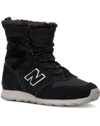 new balance boots women black