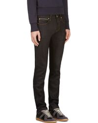 naked and famous deep indigo stretch