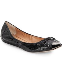 vince camuto cap toe flats