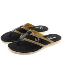 fred perry flip flops
