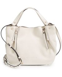 burberry small maidstone leather satchel