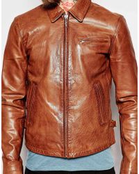 nudie leather biker jacket