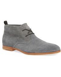 calvin klein men's ulysses suede chukka boot