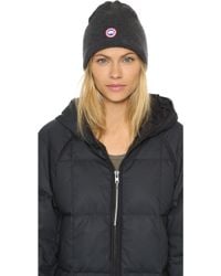 canada goose merino wool beanie graphite canada goose merino wool beanie graphite