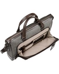 Tumi Astor Earl Regis Slim Briefcase - Grey