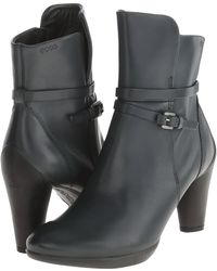 ecco high heel boots