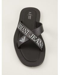 Armani Jeans Sandals and flip-flops for Men | Online Sale up to 25% off |  Lyst UK