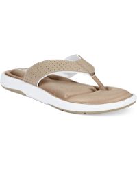 clarks olina blossom flip flops