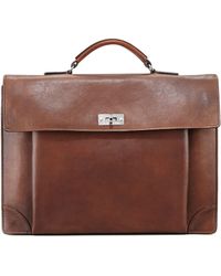 brunello cucinelli leather portfolio