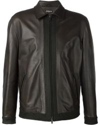 Kiton Leather jackets for Men - Lyst.com