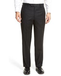 jb britches men's flat front pant