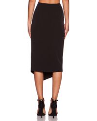 shona joy isabella midi skirt