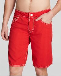 true religion mens swim trunks