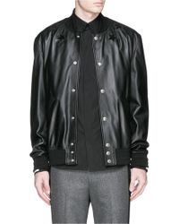 leather jacket givenchy