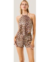 4giveness - Top Leopard Basic - Lyst