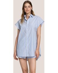 4giveness - Mini Dress Vertical Lines - Lyst