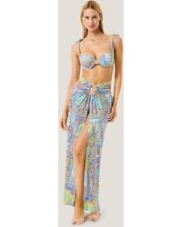4giveness - Gonna Lunga Cachemire Pastel - Lyst