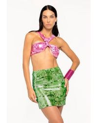 4giveness - Short Skirt Boa - Lyst