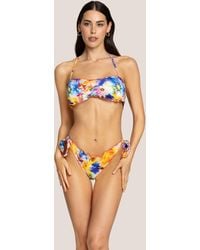 4giveness - Fascia E Slip Sbambolati Digital Flower - Lyst