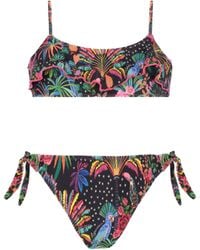 4giveness - Bikini Top Con Slip Nodi - Lyst