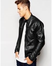 Esprit Leather jackets for Men - Lyst.com
