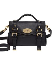 mulberry black mini alexa