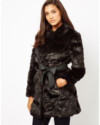 lipsy black puffer coat