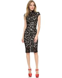 lover ode lace midi dress