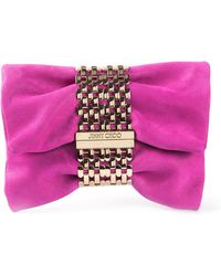 Jimmy Choo Chandra Clutch - Pink