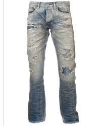 Fabric-Brand & Co. Masa Selvedge Slim Leg Jeans - Blue