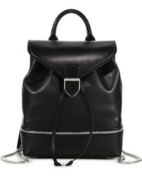 alexander mcqueen leather backpack