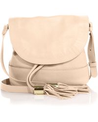 See by chlo Twirl Leather Shoulder Bag in Yellow (lemon) | Lyst  