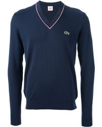 lacoste cricket sweater