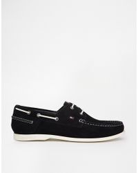 tommy hilfiger boat shoes womens