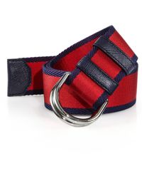 Prada Leather Wrap Belt, Black in Black | Lyst  