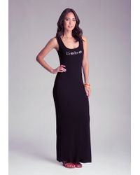 bebe maxi dress