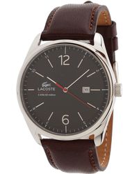 Lacoste - 2010682 Austin Leather Strap Watch - Lyst