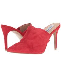 steve madden block heel mule