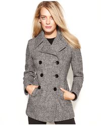 calvin klein womens petite coats