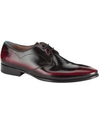 Oliver Sweeney Sweeney London Morsang High Shine Leather Derby Shoes - Red