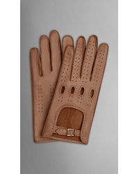 burberry driving gloves