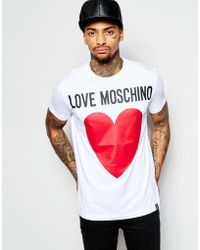 love moschino t shirt mens