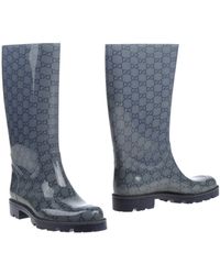 gucci wellington boots womens