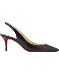 replica christian louboutin mens shoes - Christian louboutin Apostrophy Slingback Pumps in Beige (Nude) | Lyst