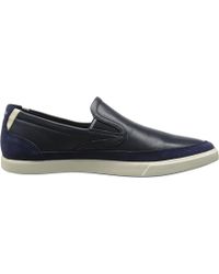 Cole Haan Air Monroe Suede Penny Loafer in Blue (blue topaz refl) | Lyst