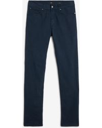 7 For All Mankind - Slimmy In Melange Twill - Lyst
