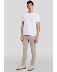 7 For All Mankind - Slimmy Chino Tap. Luxe Performance Sateen Blade - Lyst