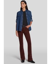 7 For All Mankind - Bootcut Corduroy Chicory Coffee - Lyst
