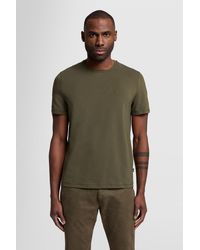 7 For All Mankind - T-shirt Luxe Performance Nori Green - Lyst