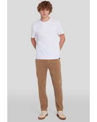 7 For All Mankind - Slimmy Tapered Luxe Performance Plus Color Sand - Lyst